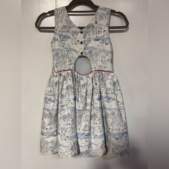 Autograph - House & Boat Cut out Back Dress Size 9-10 - Picture 5 of 6